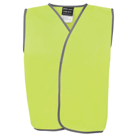 Kids Hi Vis Safety Vests Yellow